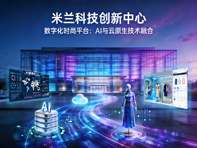 米兰科技创新中心展示，融合人工智能和云原生技术的数字化时尚平台